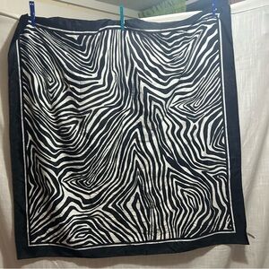 Vintage Zebra print scarf